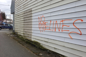 No Pipelines Graffiti 2